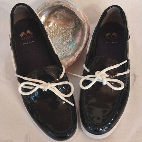 Cole Haan Nantucket NAVY BLUE Camp Moc - Picture 6 of 11